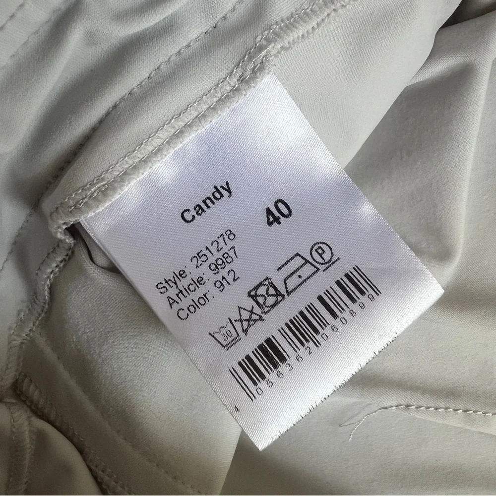 Raffaello Rossi Candy Jogger Pants, Stone, Size 12 - Picture 10 of 12